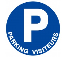 PANNEAU PARKING VISITEURS