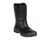 BOTTE FOURREE CUIR NOIR T40