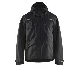 VESTE COUPE-VENT ACTION NOIR L